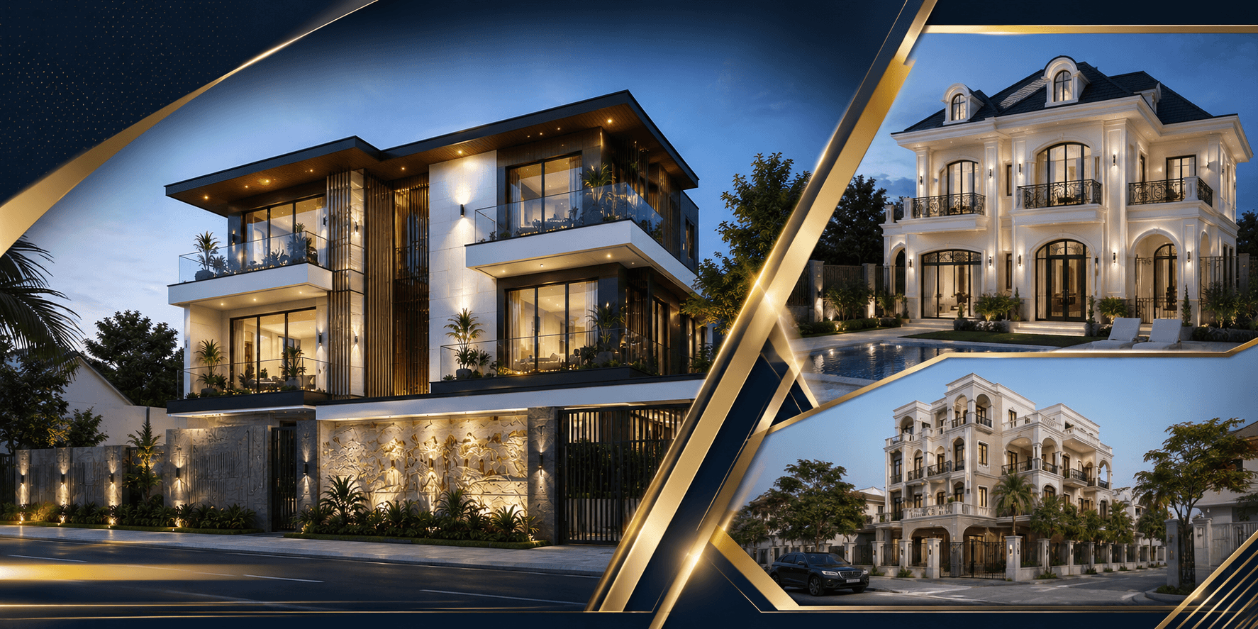 Thiết kế và thi công biệt thự tại Nha Trang